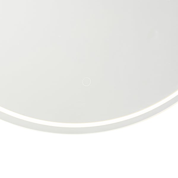 Runder Spiegel mit LED-Beleuchtung