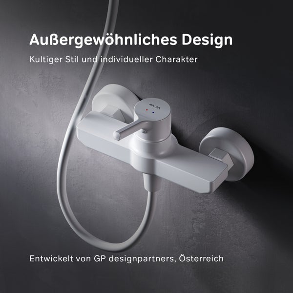 Exklusive AM.PM SoftMotion Keramikkartusche für Armaturen mit sanfter Temperaturregelung und Langlebigkeit von über 500 000 Umschaltungen.