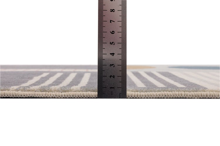 Farbenfrohe weiche Badematte Ariella Bunt 60x100 cm