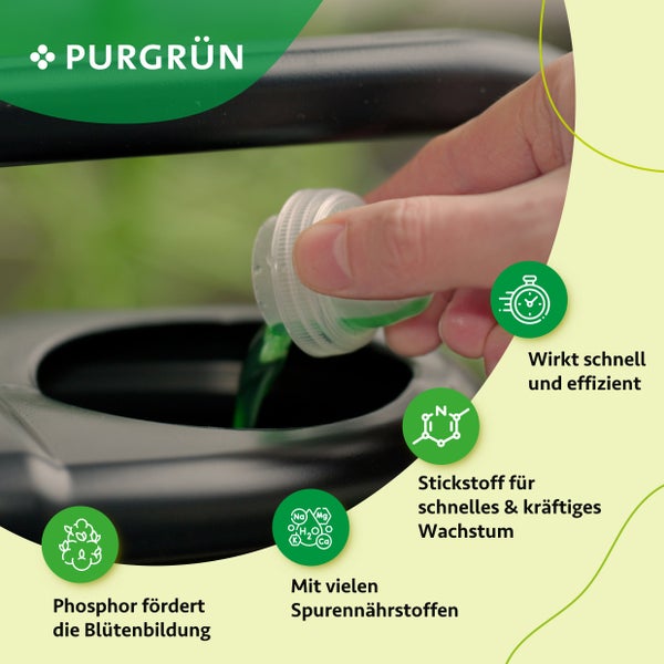 Purgrün Hybrid-Dünger-Set 2 x 1 Liter