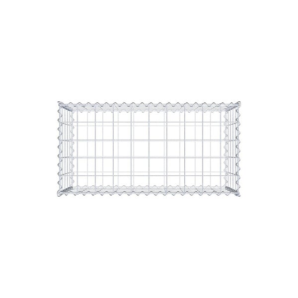 Gabione 100 cm x 50 cm x 50 cm (L x H x T), Maschenweite 10 cm x 10 cm, Spirale