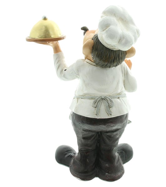 FRANK FLECHTWAREN | Chefkoch François, POLYRESIN, 14,5 x 11 x 23 cm