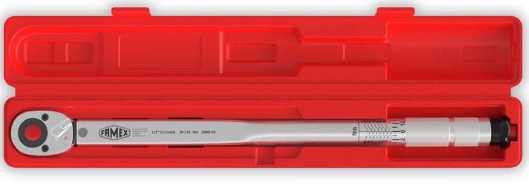 FAMEX 10886-KS Drehmomentschlüssel 1/2 - 30-210 Nm