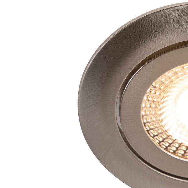 Deckeneinbaustrahler mit LED-Leuchtmittel