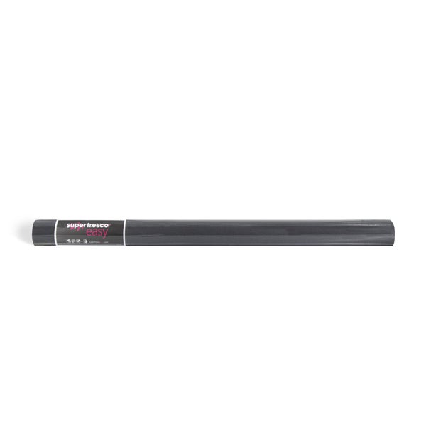 Vliestapete - Basic Leinen - Dunkelgrau - 10mx106cm