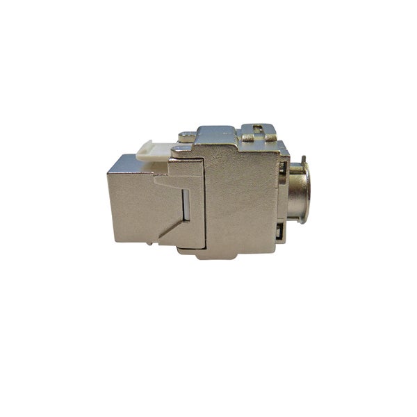 ProfiPatch Keystone RJ45 Jack Modul Cat.6a Buchse 10 Gigabit STP Netzwerk Adapter LAN für Patchpanel, Netzwerkdose, Verlegekabel
