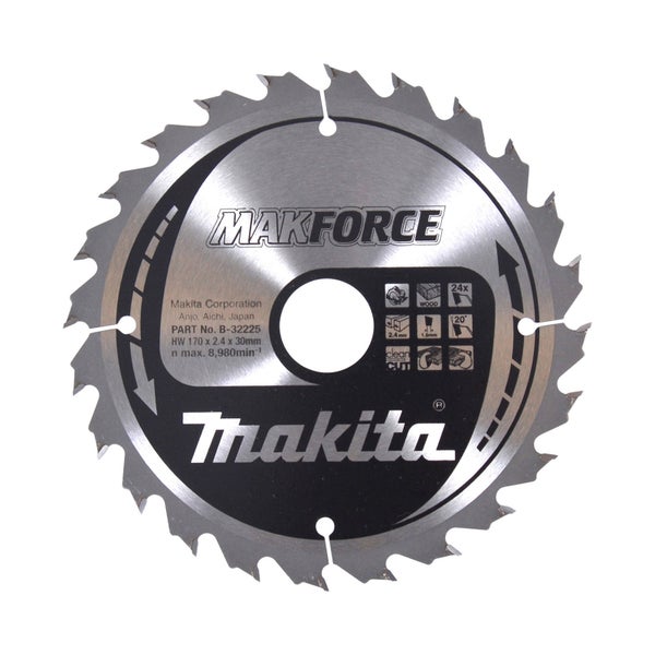 Makita MAKFORCE Sägeblatt 170x30x24Z - B-32225
