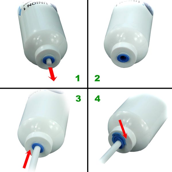 UN-1 externer Wasserfilter für SBS-Kühlschränke