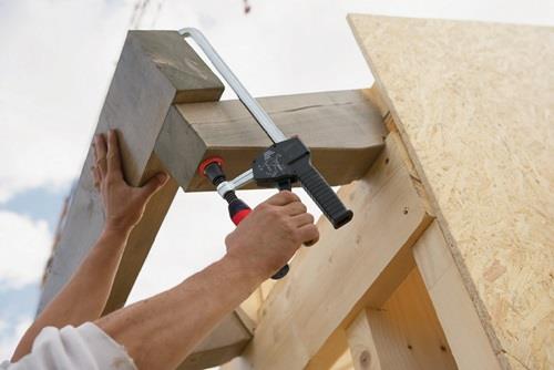 Bessey Einhandzwinge EHZ mit 2-Komponenten-Griff 300 mm - EHZ30-2K