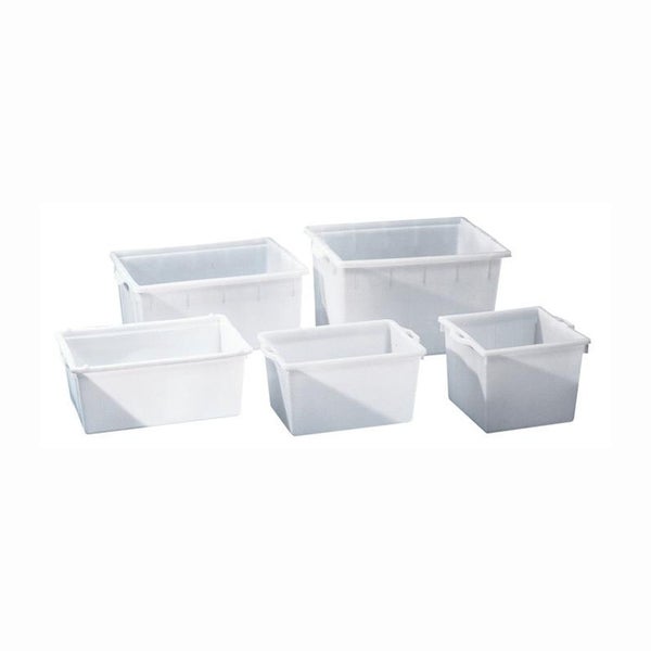 GRAF Kunststoffbehälter eckig 160 l PE natur - 812900