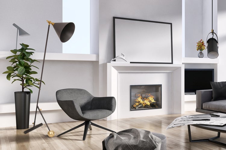 Designer Stehlampe im Factory-Style Schwarz Gold, Loft Stil Lampe 144 cm | Wohnzimmer Esszimmer Leuchte
