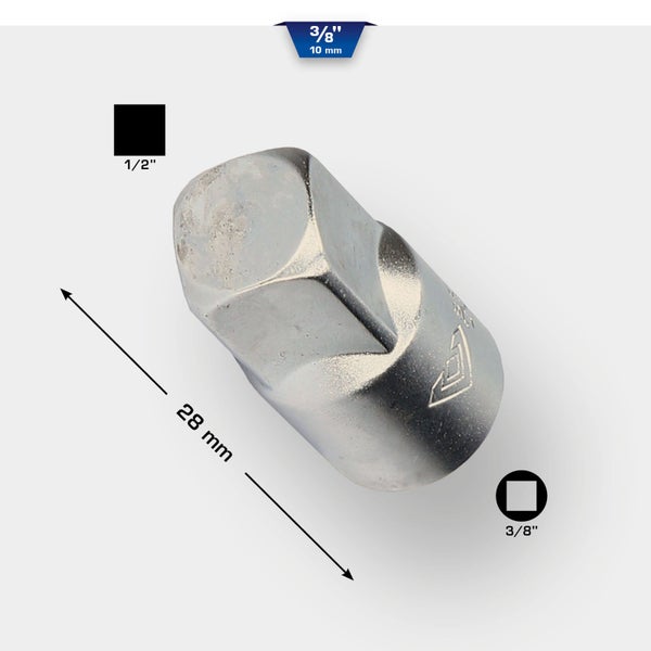 BRILLIANT TOOLS 3/8 Adapter auf 1/2 - BT021904