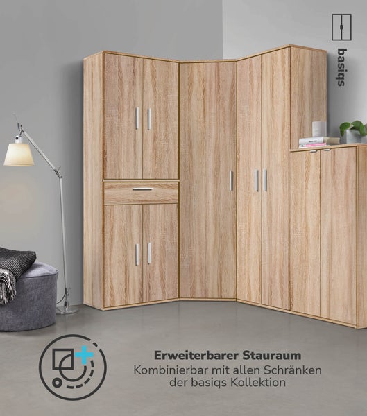 mokebo Schrank in Braun 'Der Praktische', Mehrzweckschrank oder Aufbewahrungsschrank