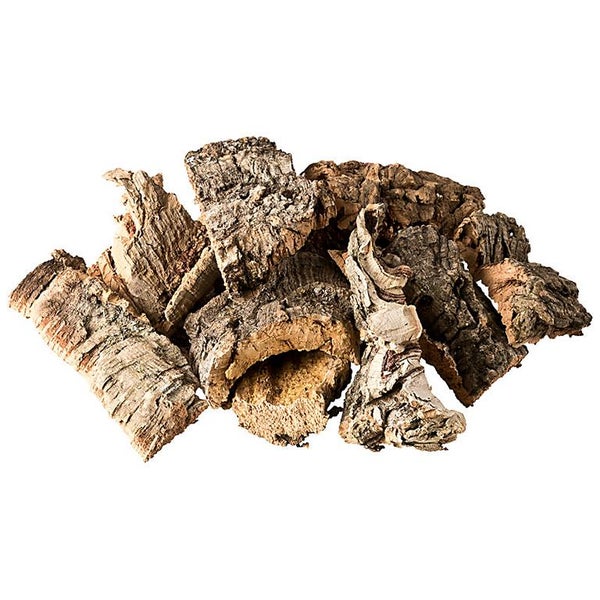 Naturkorkstücke in verschiedenen Größen für Terrarien und zur Dekoration.