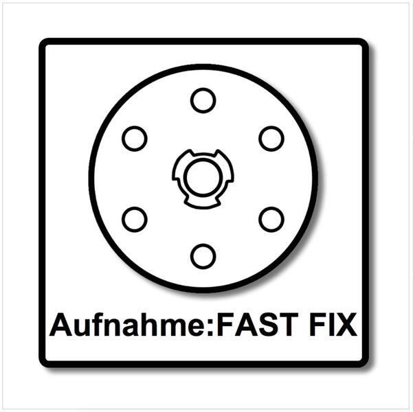 Festool Schleifteller ST-STF D150/17MJ-FX-SW 150 mm FastFix weich ( 496144 )