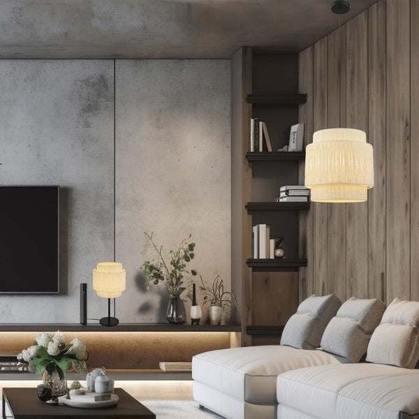 FULFILMENT ONLY table lamp, black / nature, 1xE27/max. 10W excl.