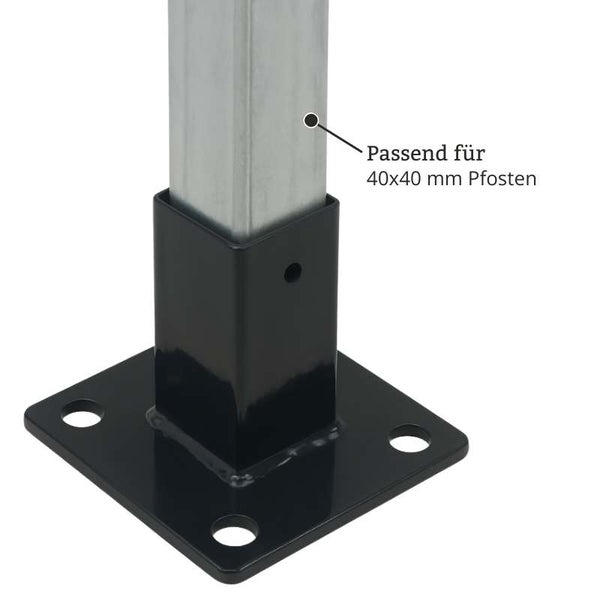 Pfostenanker für 40x40 mm Pfosten