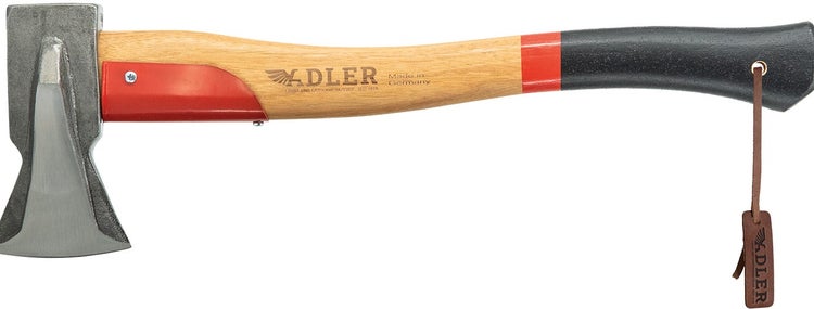 ADLER Spaltaxt mit Holzstiel und Stielschutz