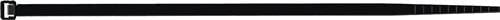 SAPISELCO 100x Kabelbinder Länge 140 mm Breite 3,5 mm schwarz - SEL.3.210