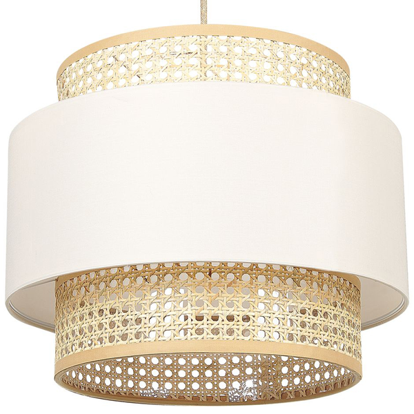 Hängeleuchte YUMURI Rattan Hellbeige