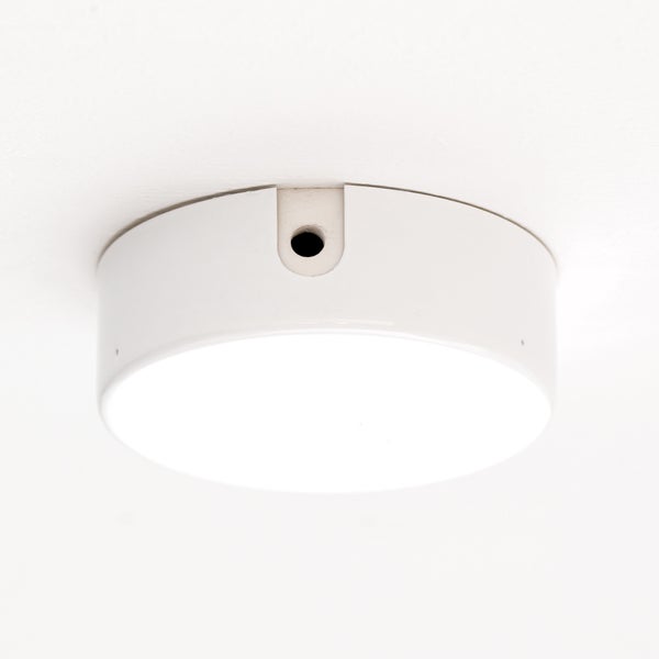 Verteilerdose aus Metall, Deckendose, Baldachin, Verteiler Abdeckung für Leuchte Lampe, 70mm, Weiß