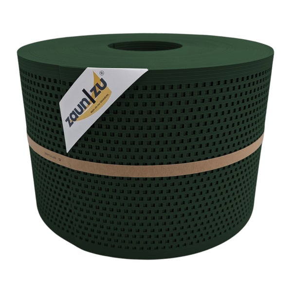 Zaunfolie auf Rolle mit Zaun|zu Logo