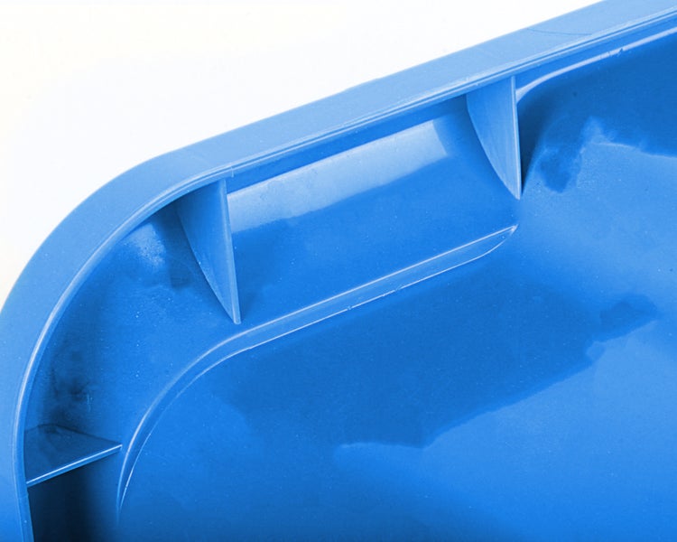 Ondis24 Dreh- und Stapelbox Aufbewahrungsbehälter H blau