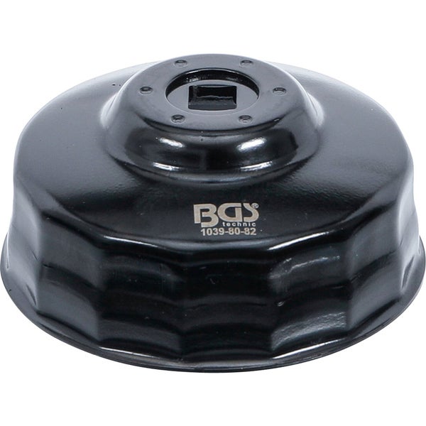BGS Ölfilterschlüssel 15-kant Ø 80 - 82 mm für Honda / Mazda / Nissan / Subaru / Toyota - 1039-80-82