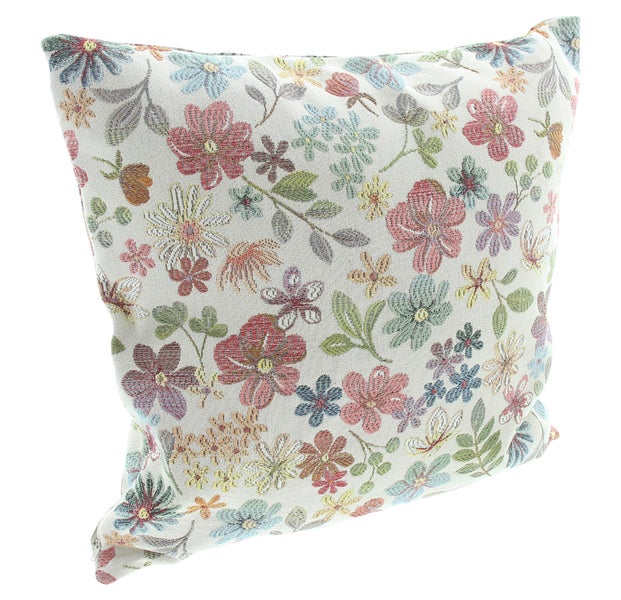 Dekokissen mit Blumenmuster