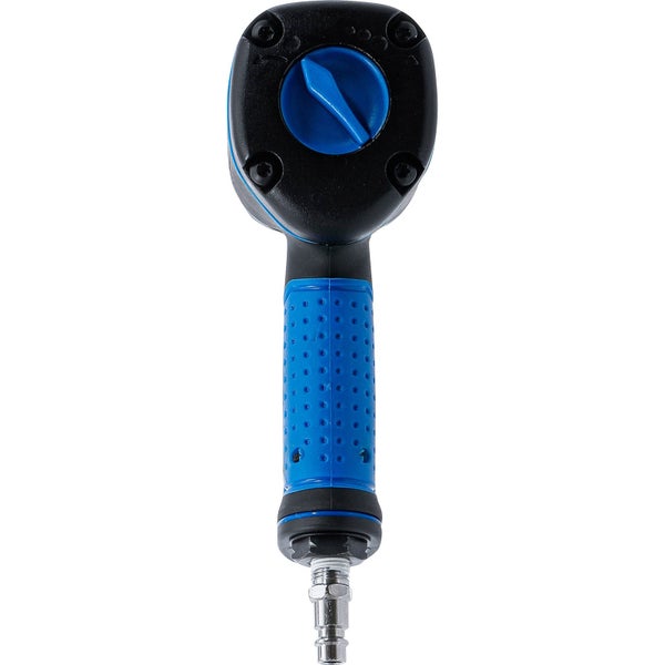 Druckluft-Schlagschrauber mit Ölflasche und Schraubenschlüssel