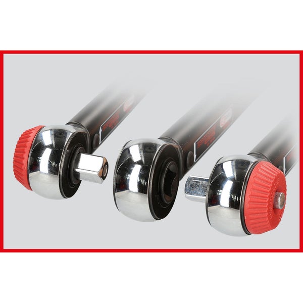 KS TOOLS 3/8 ERGOTORQUEprecision Ratschen-Drehmomentschlüssel Drehknopf 10 - 50 Nm - 516.1422