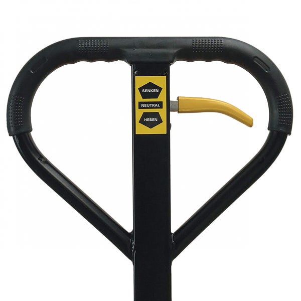 Deichsel einer Ameise mit Heben Neutral Senken Anzeige