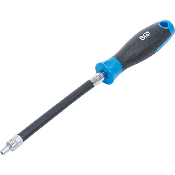 BGS Flexibler Schraubendreher mit Rundgriff E-Profil E 4 Klingenlänge 150 mm - 70020