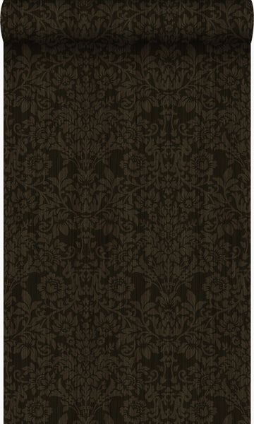 Origin Wallcoverings Tapete Ornamente Schwarz - 53 cm x 10,05 m - 345417