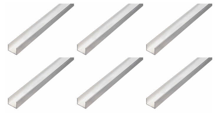 Deckenstrahler mit Stoffschirm