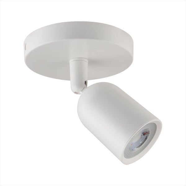 Weiße LED-Strahler - 1xGU10 - Wand - Einbau - IP20