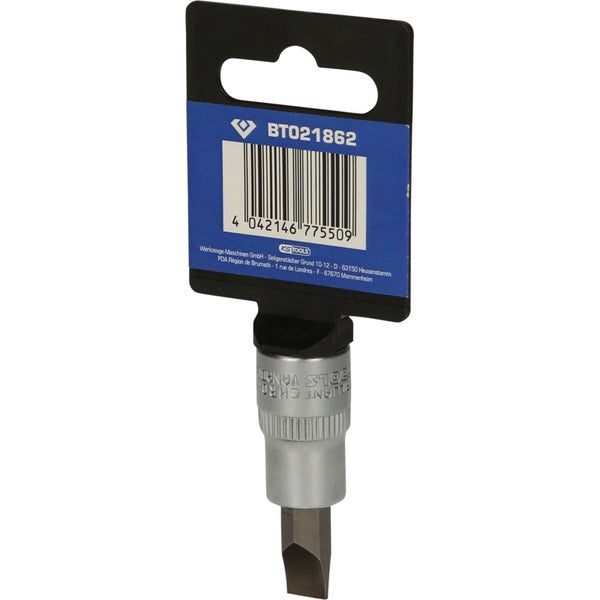 KS Tools Schlitz-Schraubendreher-Einsatz mit Haltekugel und Bitaufnahme