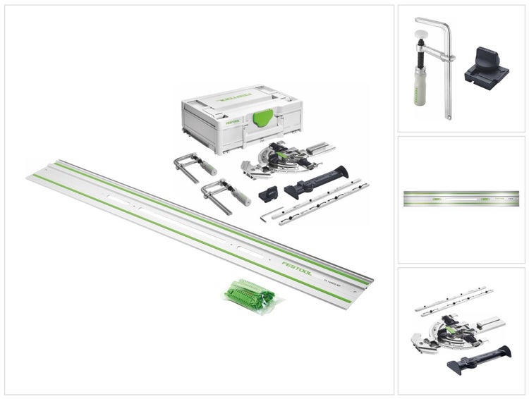 Festool SYS3 M 137 FS/2 Zubehör Set + FS 1400/2-KP Führungsschiene 1400 mm