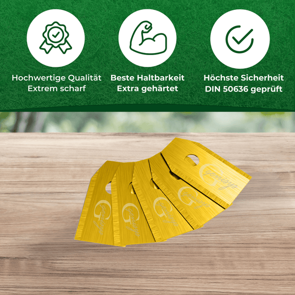 Genisys Ersatzmesser für Rasenmähroboter