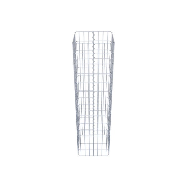 Gabionensäule 37 x 37 cm, MW 5 x 10 cm eckig - Höhe: 1,40 m