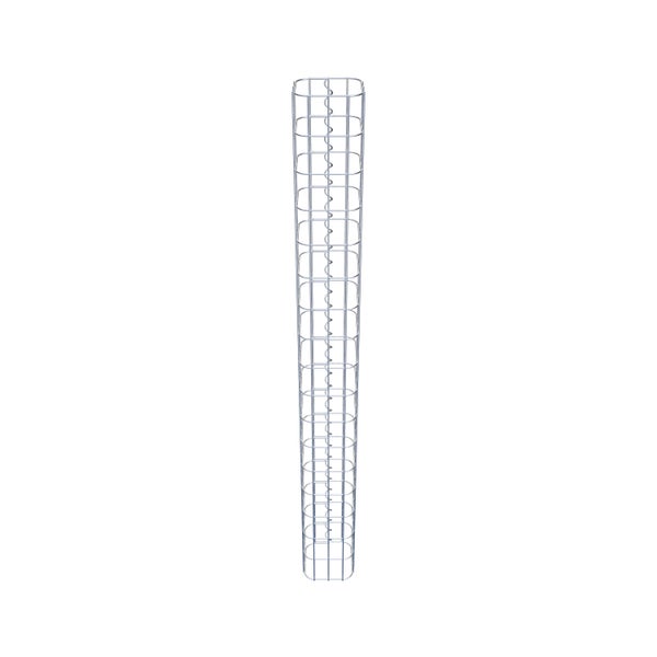 Gabionensäule 17 x 17 cm, MW 5 x 10 cm eckig - Höhe: 1,70 m