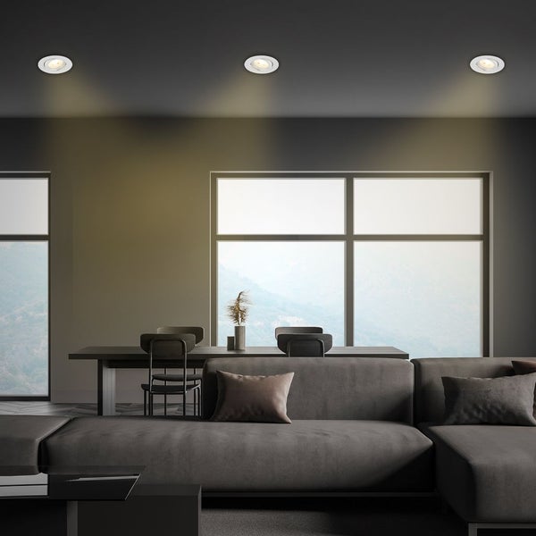 2 in 1 LED Aufbauspot und Einbaustrahler LED Einbauleuchte Spot Dimmbar