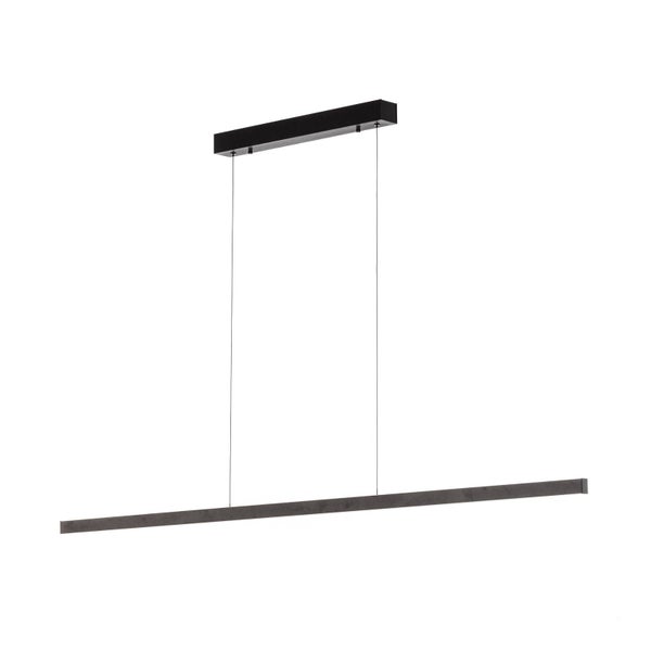 quitani LED Zino (Modern) in Schwarz aus Aluminium (1 flammig, ) Küchenleuchte