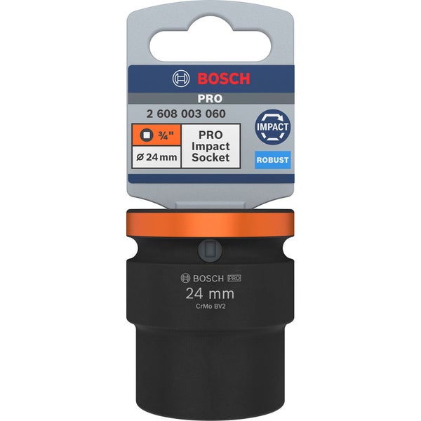 Bosch PRO Impact Socket 3/4 24 mm Standard - 2608003060