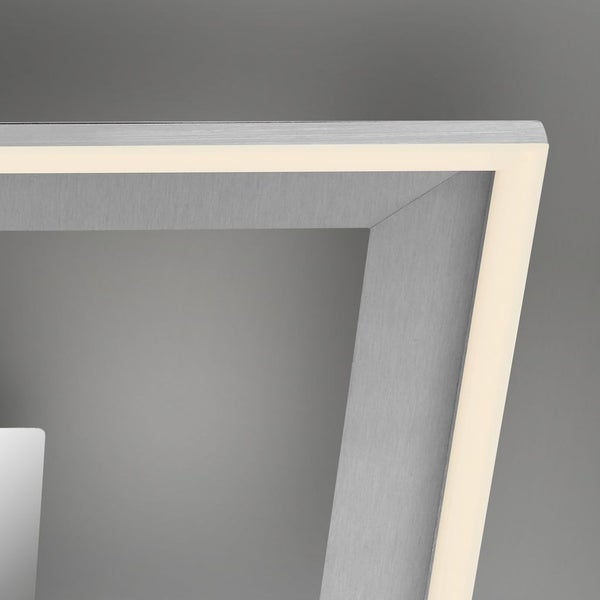LED Deckenleuchte Deckenlampe dimmbar 3000K schwenkbar 22W chrom Briloner