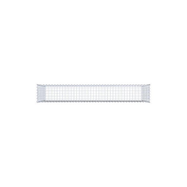Gabione 200 cm x 100 cm x 30 cm (L x H x T), Maschenweite 5 cm x 5 cm, Spirale