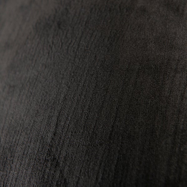 Lampenschirm velours 25/25/25 schwarz/gold