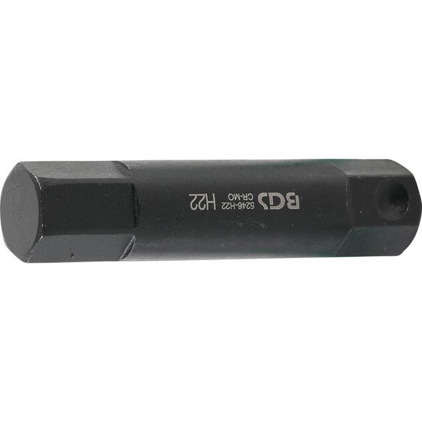 BGS Bit Länge 100 mm Antrieb Außensechskant 22 mm Innensechskant 22 mm - 5246-H22