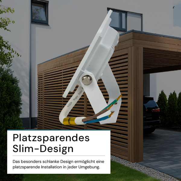 LED-Außenstrahler mit Kabel für den Außenbereich