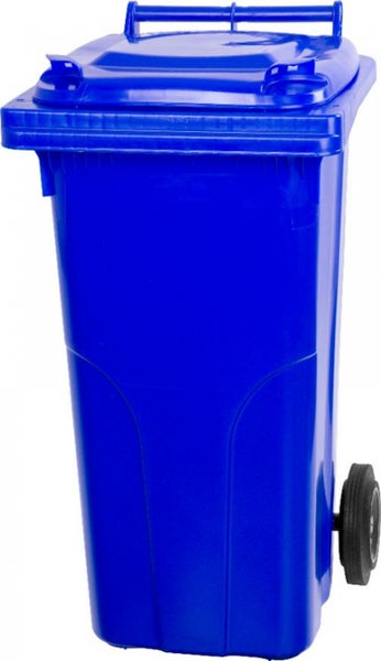 PROREGAL Mülltonne Mgb 120 Liter HDPE-Kunststoff Blau